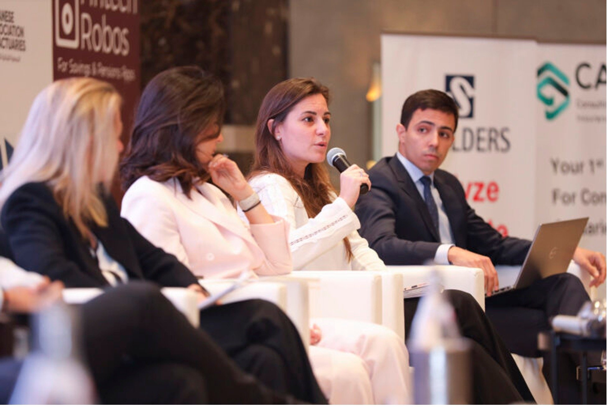 Speaker panel session at the Arab Actuarial Conference 2024